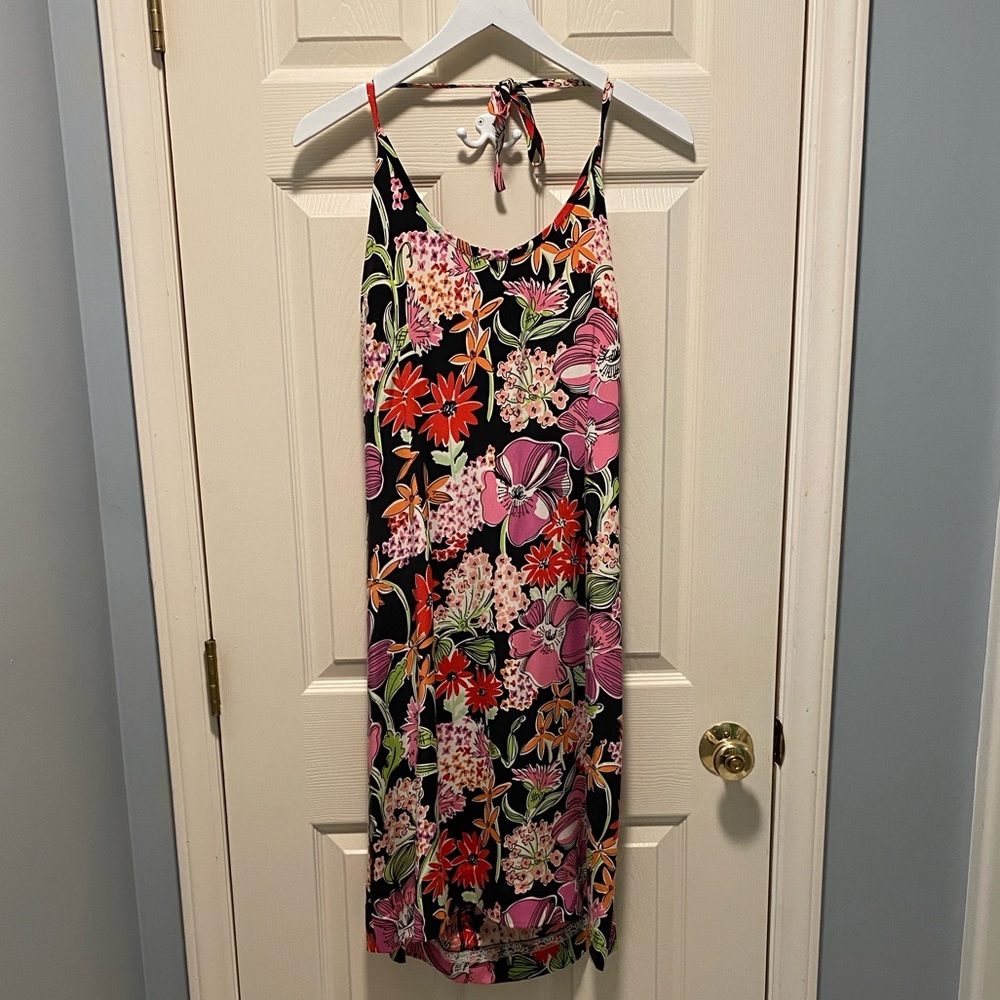 NWOT Lilly Pulitzer Silk Candy Halter Dress